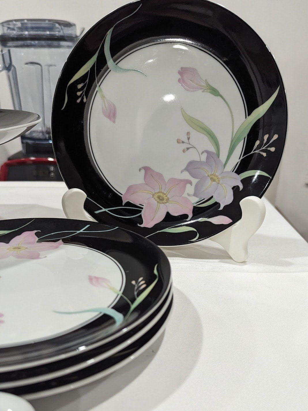 Vintage Fairfield Fine China Cake by Vanessa Yung Shen Set 10pc