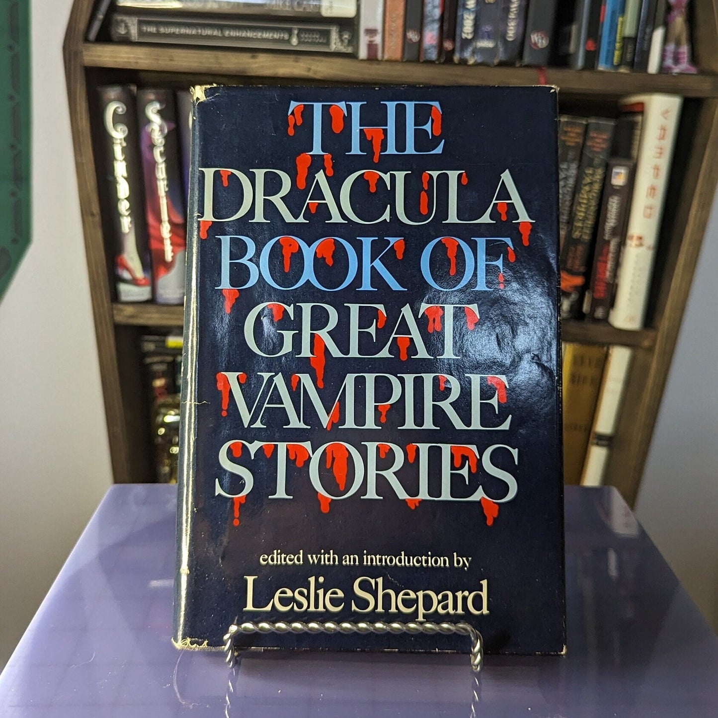 The Dracula Book of Great Vampire Stories | Leslie Shepard | 1977 | First Edition