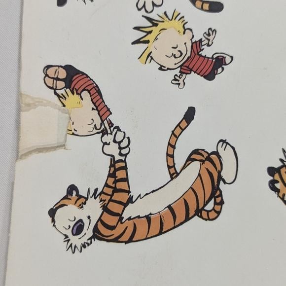 Vintage Calvin and Hobbs, the days are just packed | comic book