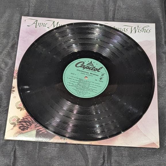 Anne Murray Christmas Wishes 1981 Vinyl LP Record